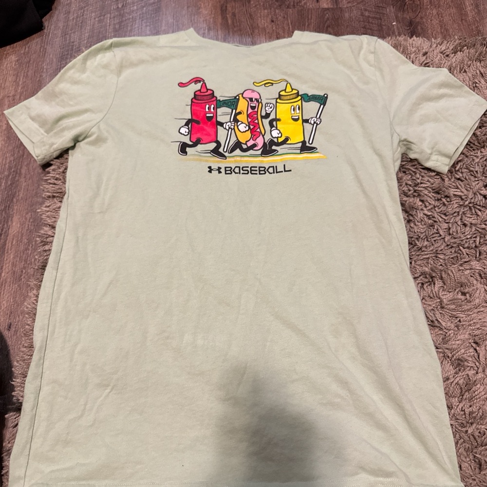 Kids Under Armour Baseball Graphic Tee